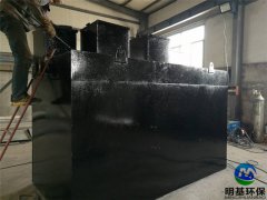 農(nóng)村生活污水處理設(shè)備的安裝